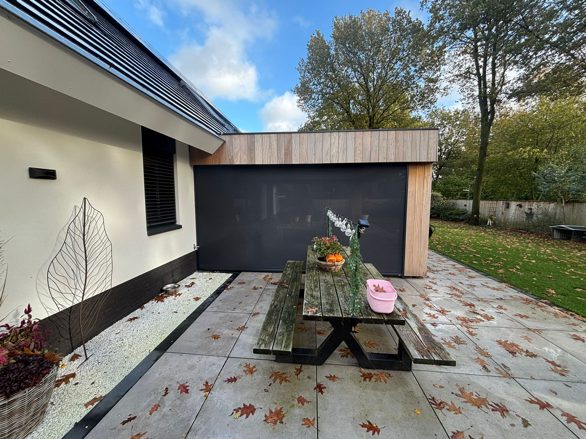 Roma ZIPscreens als windscherm - Kroezon
