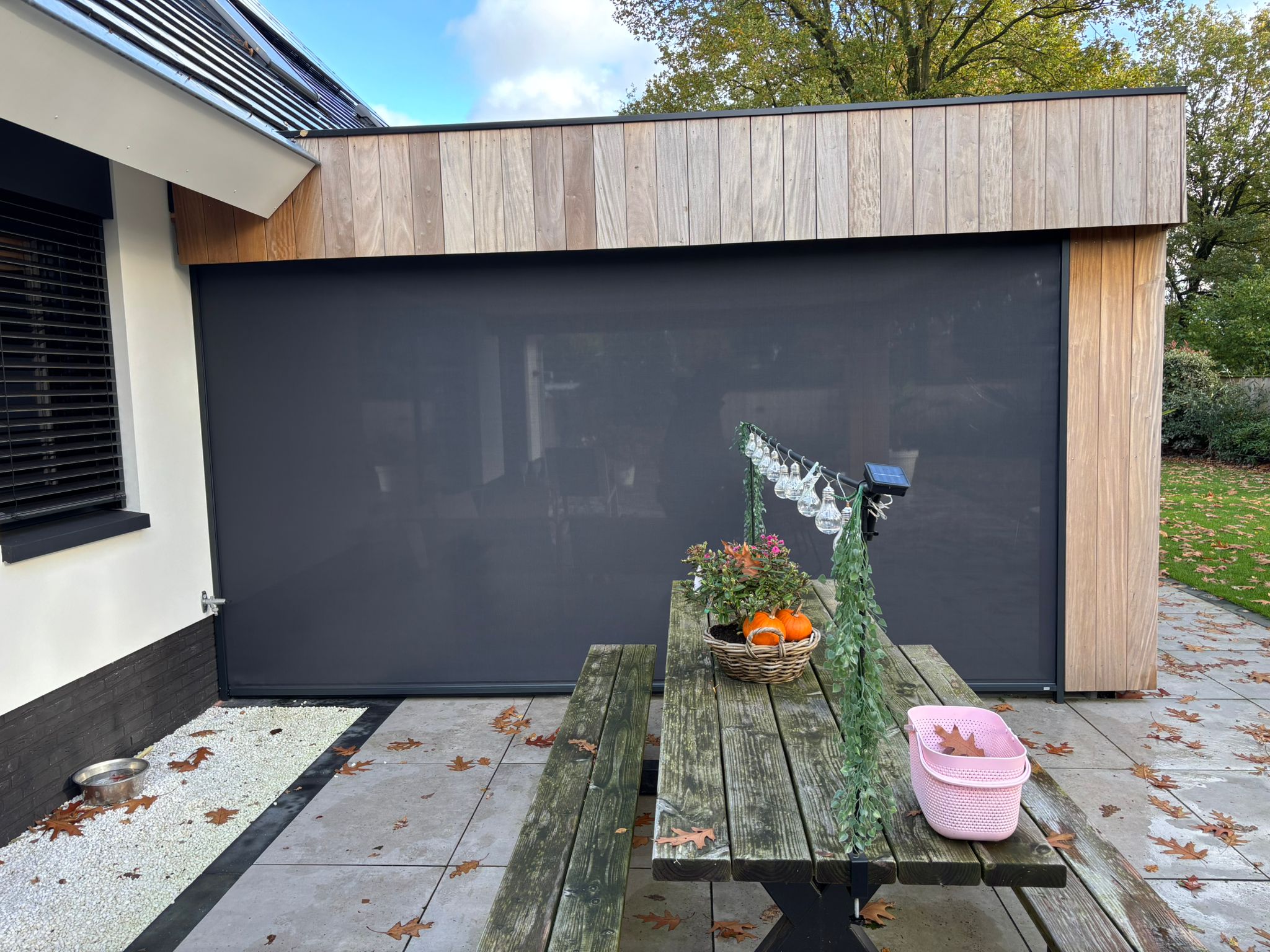 Roma ZIPscreens als windscherm - Kroezon